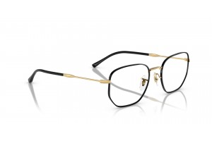 Ray-Ban RX6496 3175 fekete szemüveg DEMO lencse