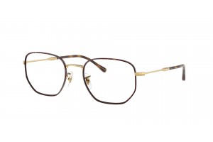 Ray-Ban RX6496 3177 Havana On Arista DEMO LENS szemüveg