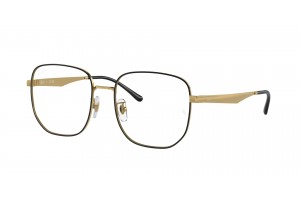 Ray-Ban RX6503D 2991 Black On Gold DEMO LENS szemüveg