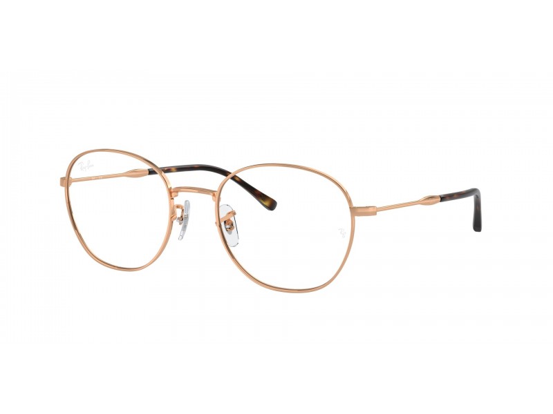 Ray-Ban RX6509 3094 Rose Gold demó lencse