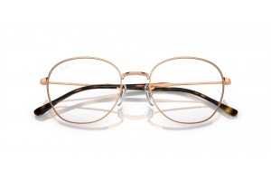 Ray-Ban RX6509 3094 Rose Gold demó lencse