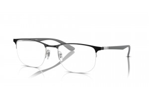 Ray-Ban RX6513 3163 fekete-ezüst szemüveg (demo lencse)