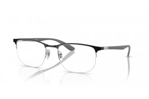 Ray-Ban RX6513 3163 fekete-ezüst szemüveg (demo lencse)