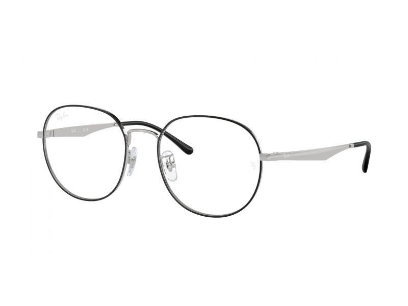 Ray-Ban RX6517D 2983 Black On Silver szemüvegkeret