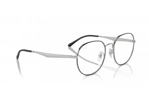 Ray-Ban RX6517D 2983 Black On Silver szemüvegkeret