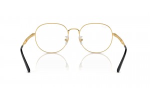 Ray-Ban RX6517D 2991 Black On Gold - DEMO LENS