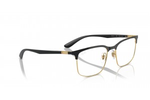 Ray-Ban RX6518 2890 Black On Gold - DEMO LENS