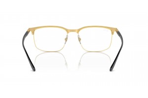 Ray-Ban RX6518 2890 Black On Gold - DEMO LENS