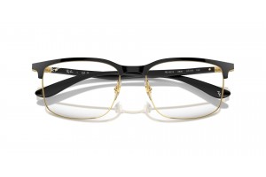Ray-Ban RX6518 2890 Black On Gold - DEMO LENS