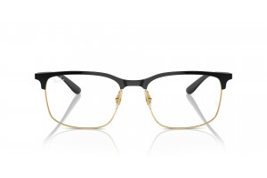 Ray-Ban RX6518 2890 Black On Gold - DEMO LENS