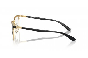 Ray-Ban RX6518 2890 Black On Gold - DEMO LENS