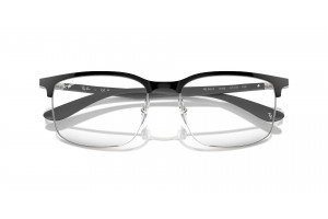 Ray-Ban RX6518 3163 Black On Silver szemüveg