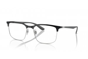 Ray-Ban RX6518 3163 Black On Silver szemüveg
