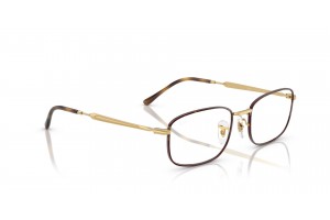 Ray-Ban RX6533 Havana Arista Gold demo lencse