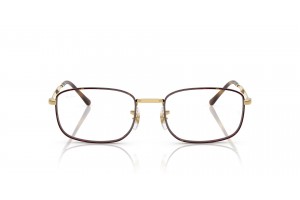 Ray-Ban RX6533 Havana Arista Gold demo lencse