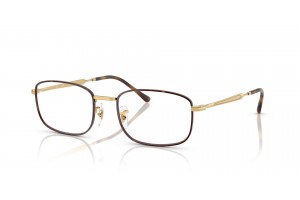 Ray-Ban RX6533 Havana Arista Gold demo lencse