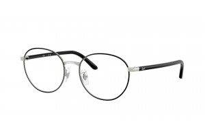 Ray-Ban RX6538D 2861 Black On Silver szemüveg