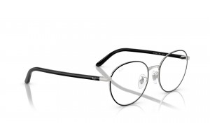 Ray-Ban RX6538D 2861 Black On Silver szemüveg