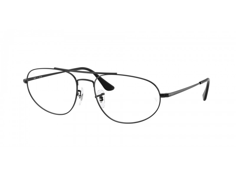 Ray-Ban RX6645 2509 fekete szemüveg (demo lencse)