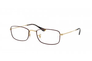 Ray-Ban RX6647 3177 Havana On Gold DEMO LENS szemüveg