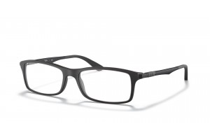 Ray-Ban RX7017 5196 fekete demo lencse