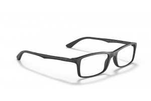 Ray-Ban RX7017 5196 fekete demo lencse