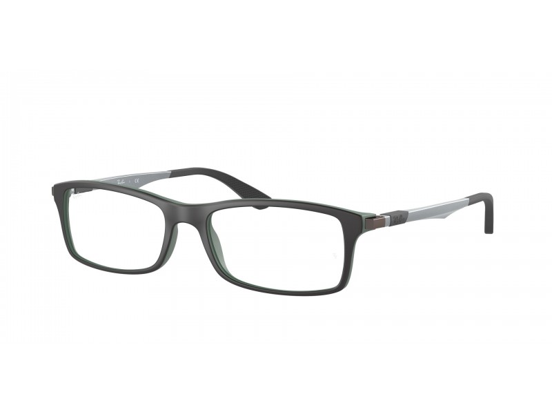 Ray-Ban RX7017 5197 fekete-zöld DEMO szemüveg