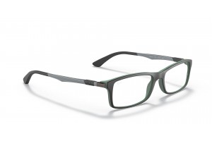 Ray-Ban RX7017 5197 fekete-zöld DEMO szemüveg