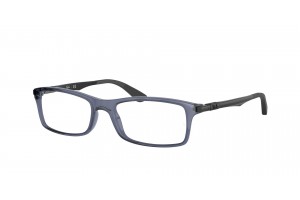 Ray-Ban RX7017 8122 Transparent Blue DEMO LENS szemüveg