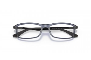 Ray-Ban RX7017 áttetsző kék keret - DEMO lencse