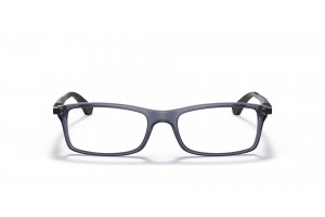 Ray-Ban RX7017 áttetsző kék keret - DEMO lencse