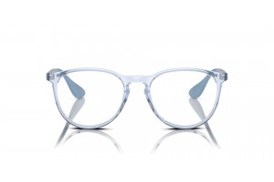 Ray-Ban RX7046 ERIKA átlátszó világoskék szemüveg (demo lencse)