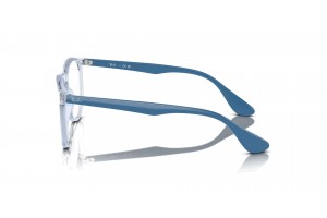 Ray-Ban RX7046 ERIKA átlátszó világoskék szemüveg (demo lencse)