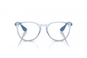 Ray-Ban RX7046 ERIKA átlátszó világoskék szemüveg (demo lencse)