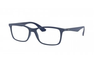 Ray-Ban RX7047 5450 Transparent Blue DEMO LENS szemüveg