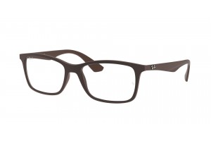 Ray-Ban RX7047 5451 Transparent Brown DEMO LENS szemüveg