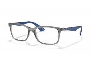Ray-Ban RX7047 5769 Transparent Grey szemüveg (DEMO)