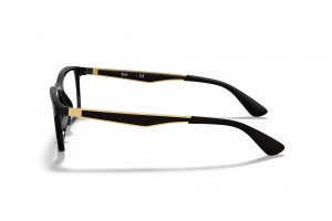 Ray-Ban RX7056 5644 fekete szemüveg (demo lencse)