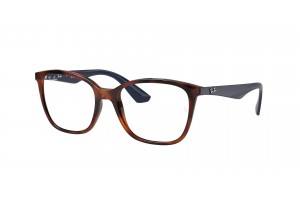 Ray-Ban RX7066 5585 Light Havana DEMO LENS szemüveg