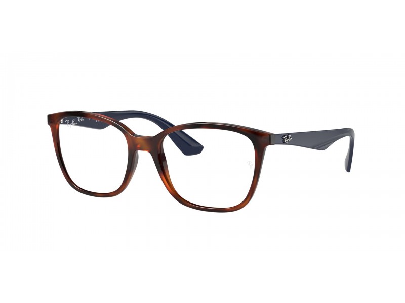 Ray-Ban RX7066 5585 Light Havana – demo lencsés keret