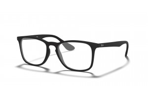 Ray-Ban RX7074 Rubber Black - DEMO LENS