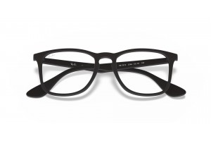 Ray-Ban RX7074 Rubber Black - DEMO LENS