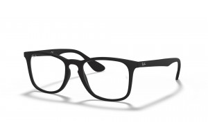Ray-Ban RX7074 Rubber Black - DEMO LENS