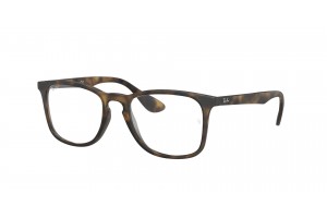 Ray-Ban RX7074 5365 Havana unisex szemüvegkeret (demo lencse)
