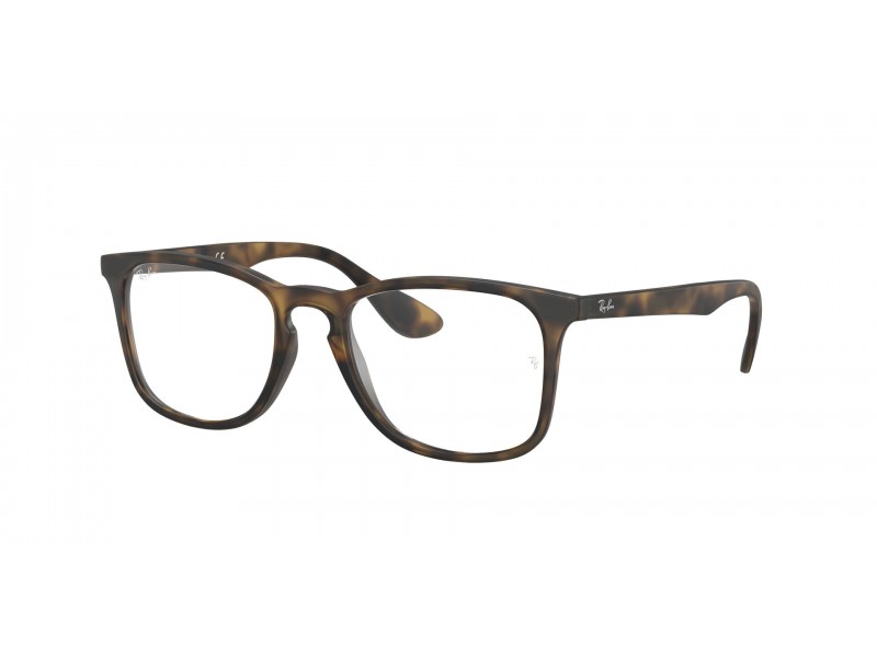 Ray-Ban RX7074 5365 Havana unisex szemüvegkeret (demo lencse)