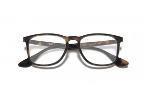 Ray-Ban RX7074 5365 Havana unisex szemüvegkeret (demo lencse)