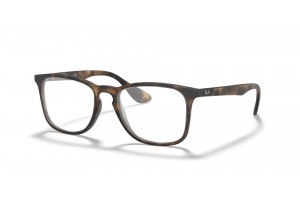 Ray-Ban RX7074 5365 Havana unisex szemüvegkeret (demo lencse)