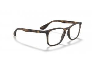 Ray-Ban RX7074 5365 Havana unisex szemüvegkeret (demo lencse)