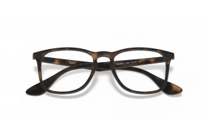 Ray-Ban RX7074 5365 Havana unisex szemüvegkeret (demo lencse)