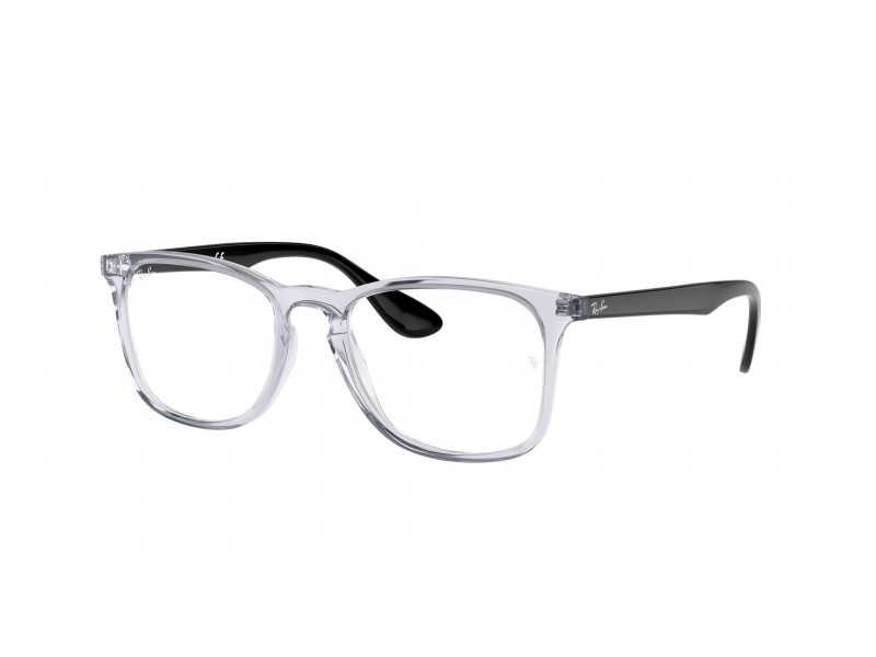 Ray-Ban RX7074 5943 áttetsző DEMO lencsés szemüveg